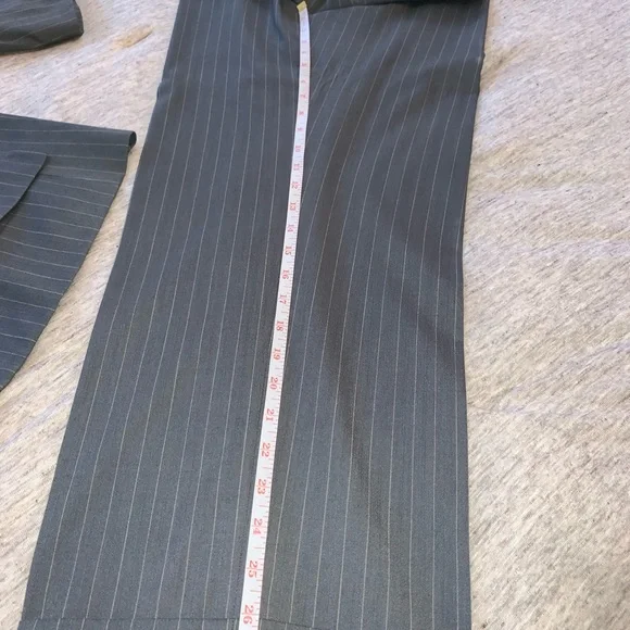 Plus Size Pinstripe Calvin Klein Suit - Picture 11 of 16